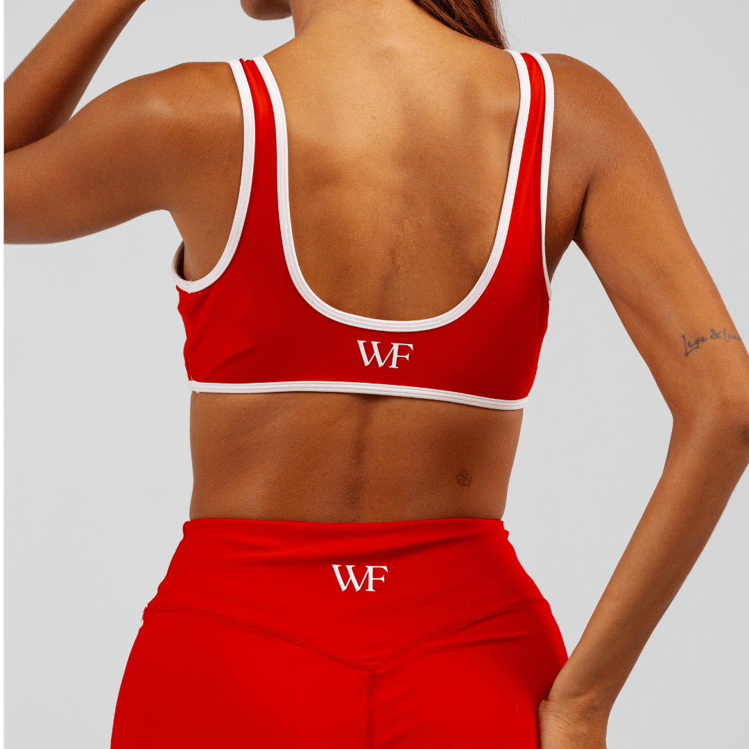 Cinta Red Sport Short - YOUR WILDFORCE
