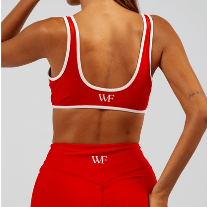 Cinta Red Sport Short - YOUR WILDFORCE