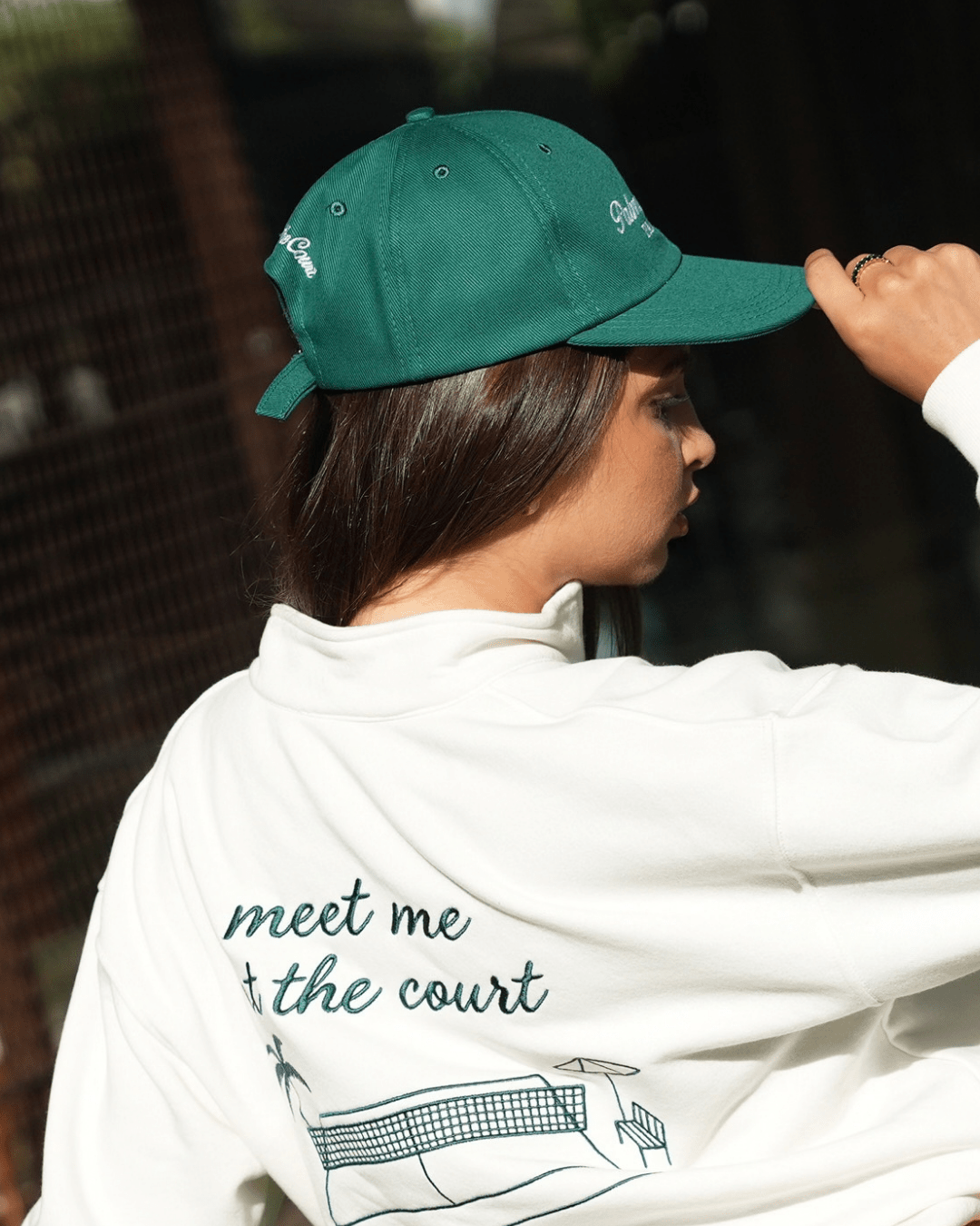 Fleece half-zip unisex Courtside Cozy wit - YOUR WILDFORCE