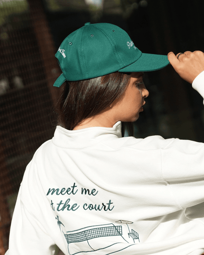Fleece half-zip unisex Courtside Cozy wit - YOUR WILDFORCE
