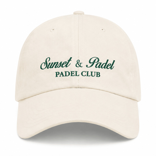 Padel cap Sunset and Padel off-white - YOUR WILDFORCE