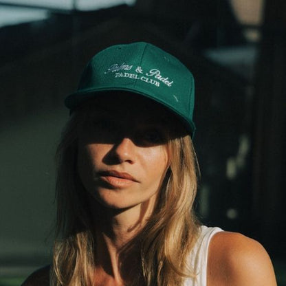 Padel cap women Green Court green - YOUR WILDFORCE