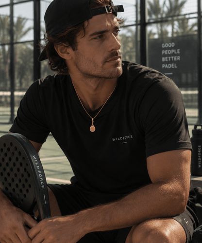 Padel Racket Ketting goud unisex - YOUR WILDFORCE