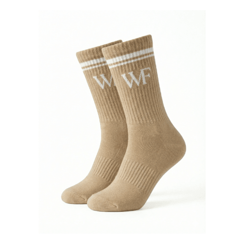 Padel Socks beige - YOUR WILDFORCE