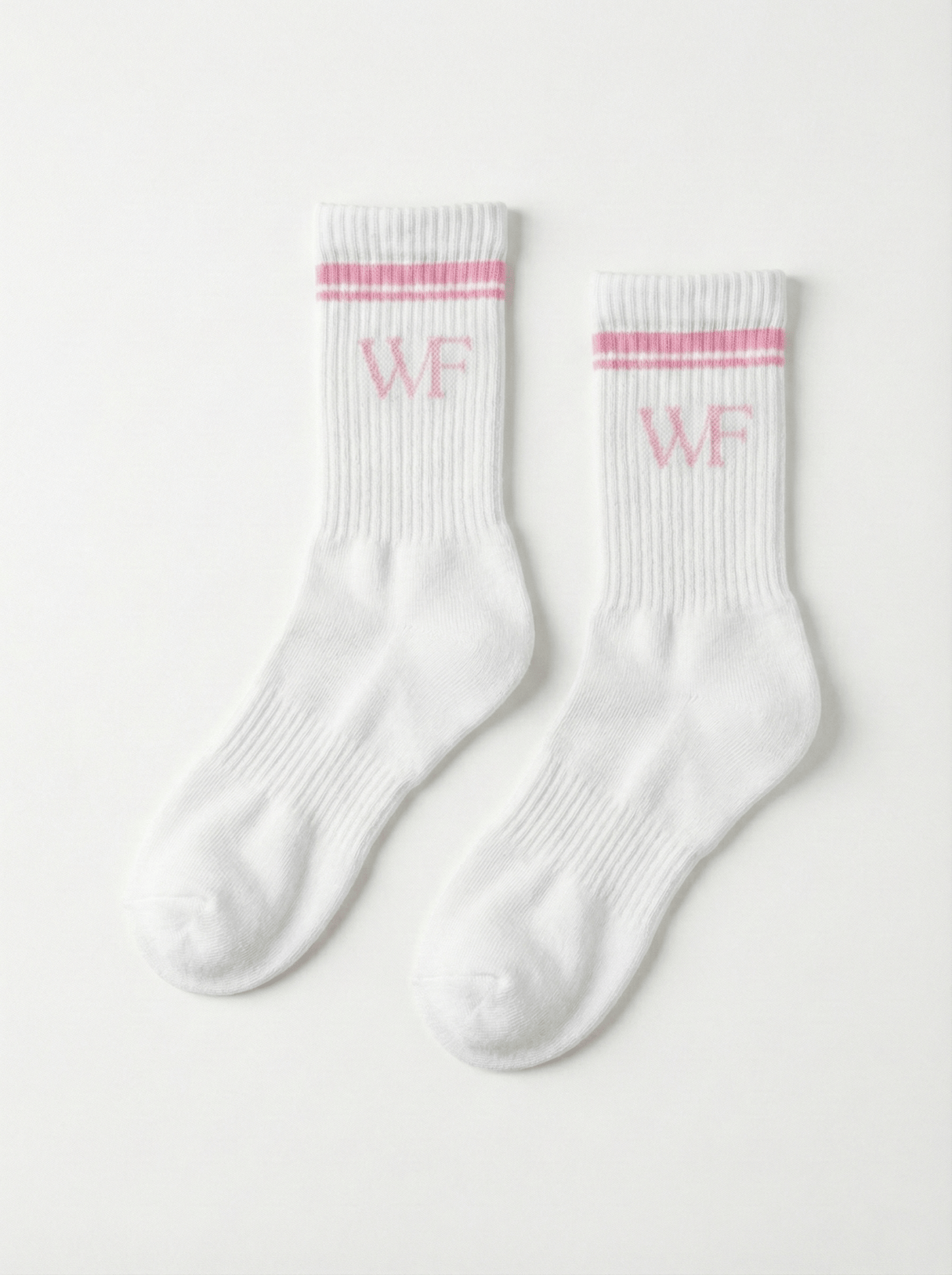 Padel Socks white/pink - YOUR WILDFORCE