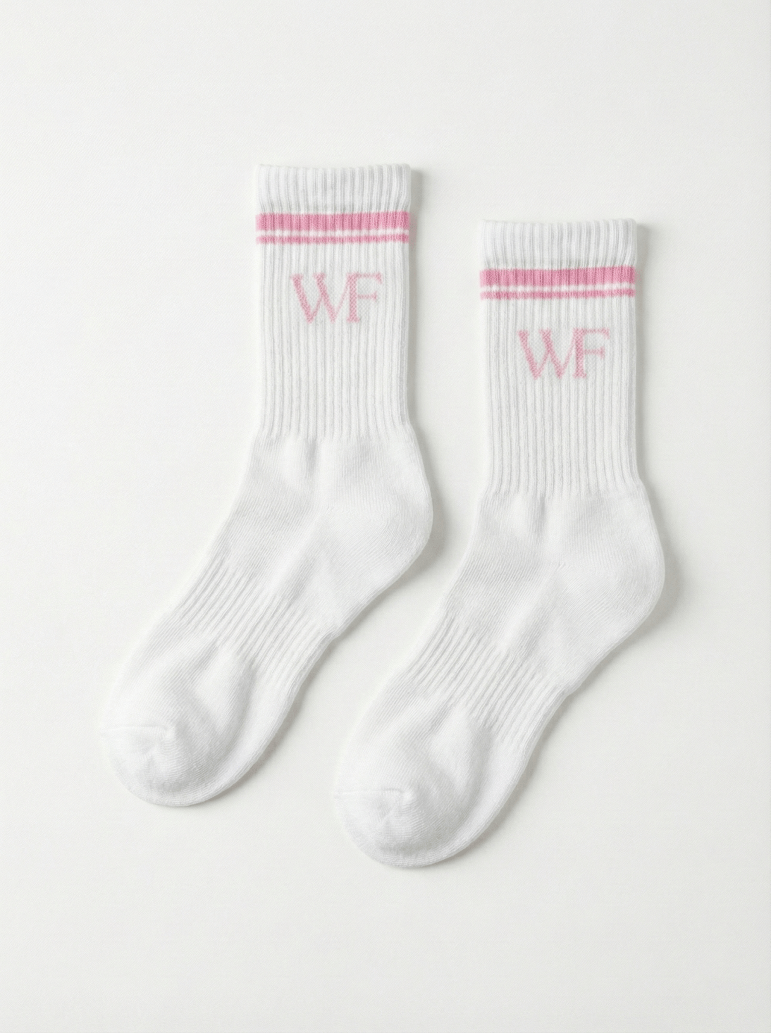 Padel Socks white/pink - YOUR WILDFORCE