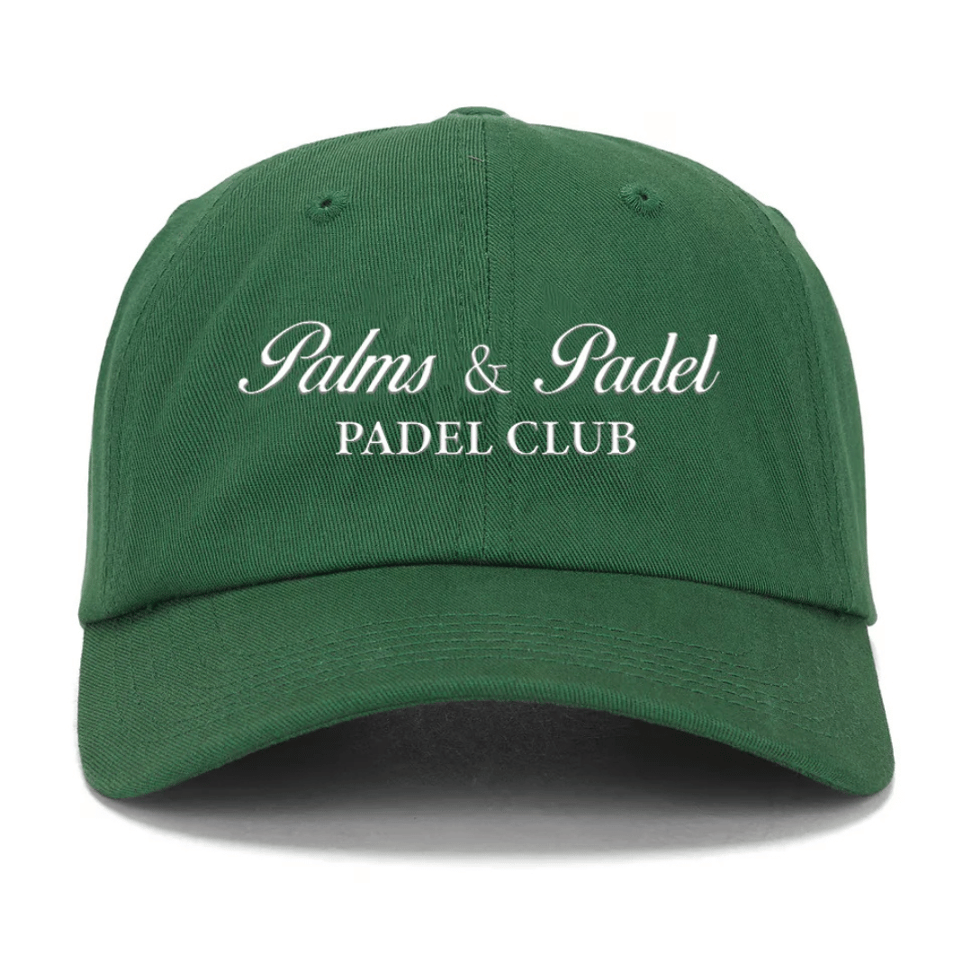 Palms & Padel Cap Green - YOUR WILDFORCE