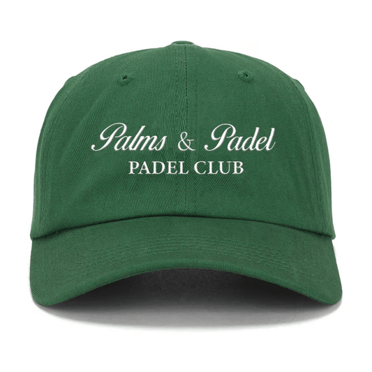 Palms & Padel Cap Green - YOUR WILDFORCE