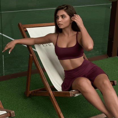 Sport Bra Rosewood - YOUR WILDFORCE