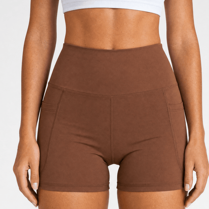 Sports shorts women Terra brown - YOUR WILDFORCE
